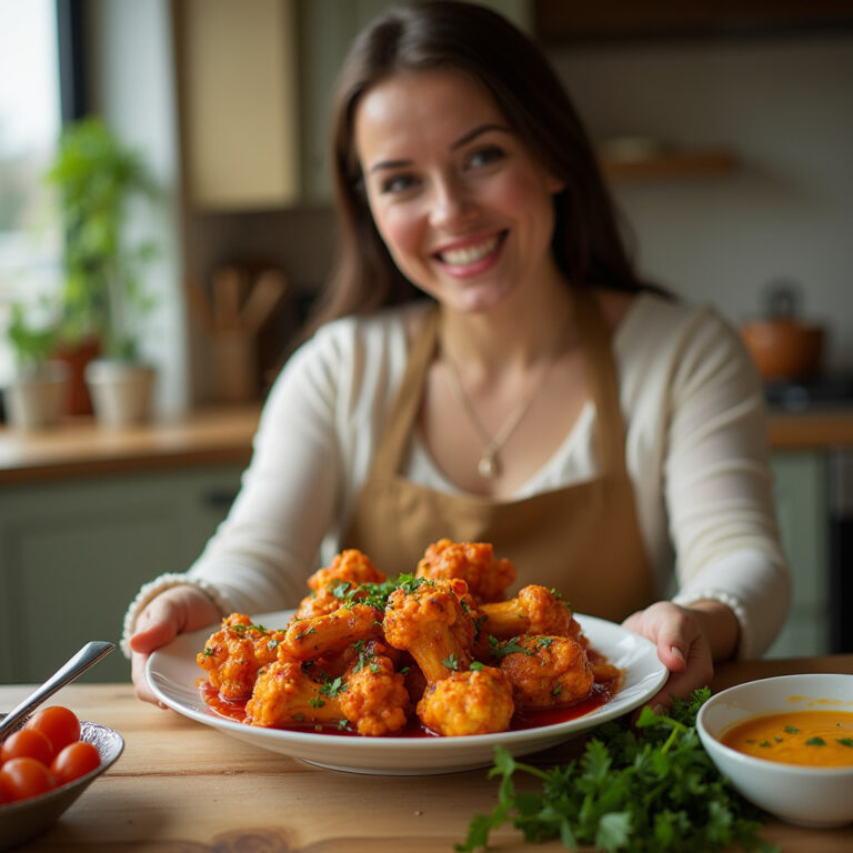 Cauliflower Buffalo Wings