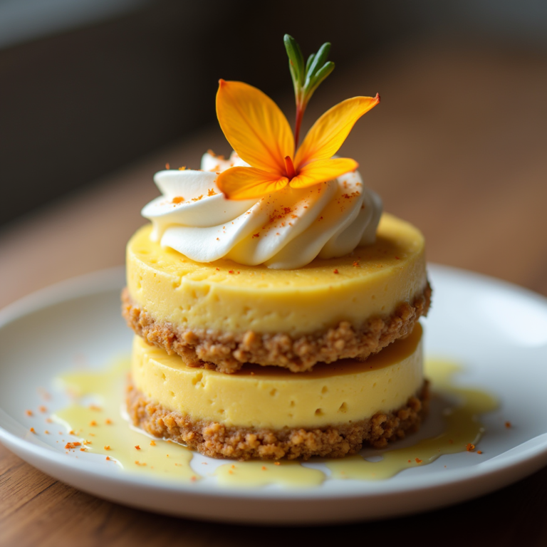 Saffron Infused Keto Desserts